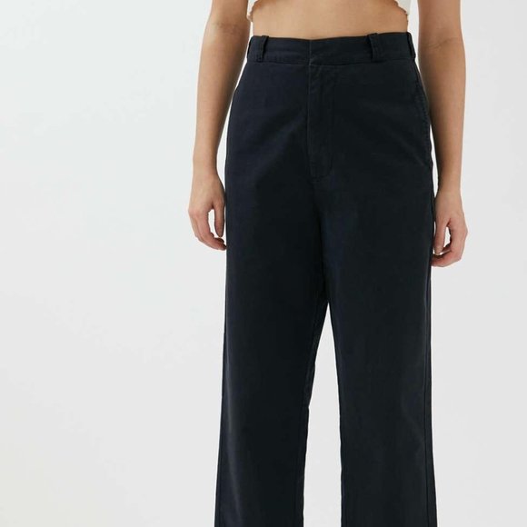 BDG Ella High-Waisted Chino Pant - Black - Picture 2 of 6